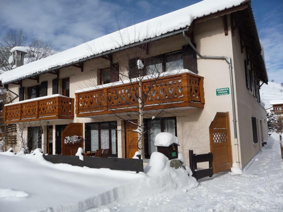 Residence Sylvana Les Deux Alpes Exterior foto